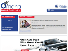 Tablet Screenshot of omahafcu.org